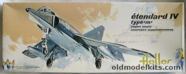 Heller 1/50 Etendard IV Type M, L500 plastic model kit